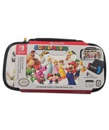 Nintendo Switch SUPER MARIO BROS DELUXE TRAVEL CARRYING CASE &amp; VIEWING S... - £14.79 GBP