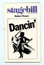 Stagebill Shubert Theatre Chicago Illinois Dancin April 1979  - $11.88