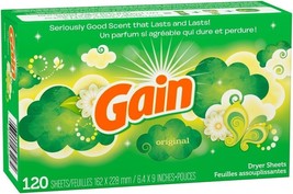 Gain Original Dryer Sheets, 120 Count - $17.53 CAD