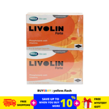 2 cajas 50&#39;S Livolin Forte Liver Cleanse Detox Suplemento vitamínico ENVÍO... - £38.34 GBP