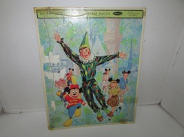 VINTAGE DISNEY PUZZLE IN TRAY MICKEY MOUSE CLUB 1964 #4506 WHITMAN 11 X ... - $6.84