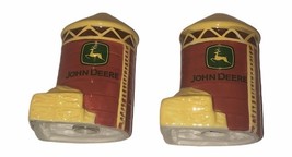 John Deere Silo Salt &amp; Pepper Shakers Set Of 2 - $9.42