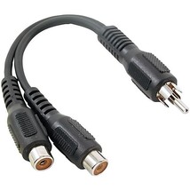 RCA AH25R RCA Y-Adapter (1 Male to 2 Females) - $552.62 MXN