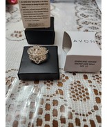 Avon Sparkling Winter Snowflake Ring - Size 10 New In Box - $43.76 CAD