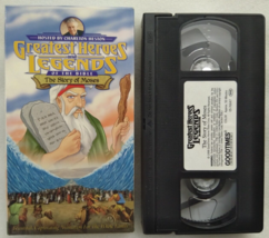 VHS Greatest Heroes and Legends of the Bible - The Story of Moses (VHS, 1998) - £8.61 GBP