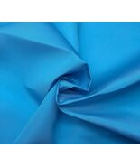 OUTDURA CANVAS CYAN BLUE OUTDOOR INDOOR MULTIUSE FABRIC BY YARD 54"W - $16.82