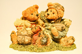 Boyds Bears &amp; Friends: Grenville &amp; Knute Football Buddies - Bearstone 02255 - £13.58 GBP