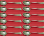 Fairfax by Durgin-Gorham Sterling Silver Demitasse Spoon Set 12 pieces 4... - £200.80 GBP