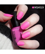 Fuchsia Fashion Color Long Lasting Quick Dry Matte Nail Lacquer - $10.96 CAD