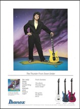 Frank Gambale The Thunder From Down Under 1990 Ibanez Saber 540 S guitar ad - £3.38 GBP