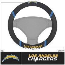 NFL Los Angeles Chargers Embroidered Mesh Steering Wheel Cover by FanMats - £18.35 GBP