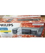 Philips VCR VRB411AT 22 Player Smart Clock Auto Time Setting 4 Head Open... - $2,450.19 MXN