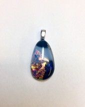 Valeria Fused Glass Dichroic Pendant - £19.18 GBP