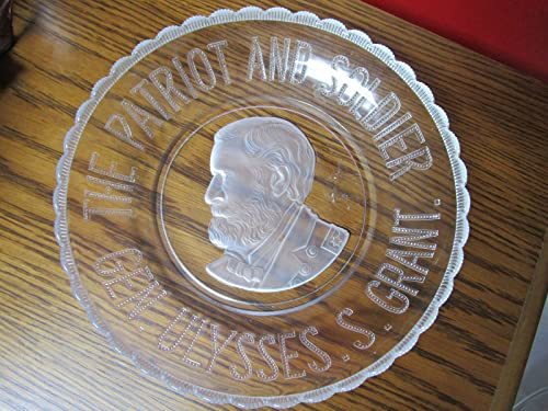 Compatible with Antique EAPG The Patriot and Soldier Ulysses S. Grant Round Plat Item image 11