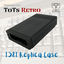 Commodore 1581 Replica Case PC Bezel Black 3d Printed For Commodore c64 ... - $1,027.98 MXN
