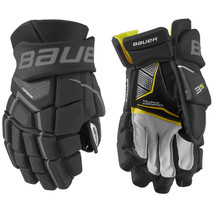 Bauer Supreme 3S Intermediate Hockey Gloves Black size 12 - £87.92 GBP