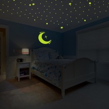 Custom Glowing Vinyl Ceiling, Wall Decal Starry Sky / Glow in the Dark Stars Spa - £60.91 GBP
