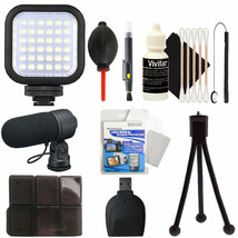 Compact Light &amp; Accessory Kit for CANON EOS Rebel T6i T6 T6s T5i T5 T4i T3i - £73.96 GBP