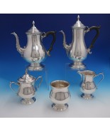 Fiddle Thread by Ellmore Sterling Silver Tea Set 5pc #R768 Massively Hea... - $103,188.90 MXN