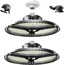 Lightdot E26 Led Garage Low Bay Lights, Large Area Global Lighting,, 2Pack - £52.27 GBP