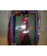 NEW COSTUME HALLOWEEN--SPARKLING RED CAPE-ADULTS -BRAND NEW-MYSTICAL-ONE... - £3.01 GBP