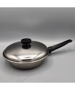 Revere Ware 1801 Skillet 7&quot; Clad Stainless Steel Fry Pan with Lid - €16,55 EUR