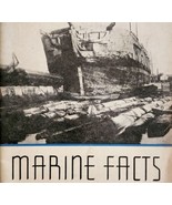 Marine Facts Booklet Peirce &amp; Kilburn PB 1st Edition 1935 Nautical Histo... - $30.98