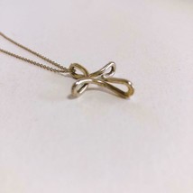 Tiffany &amp; Co. Infinity Cross Small Necklace Pendant Silver 925 NO BOX GIFT - £139.50 GBP