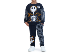 Disney Toddler Boy Night Before Christmas Jogger Tee &amp; Pant Set, Black S... - £18.37 GBP