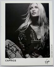 Caprice Signed Autographed Glossy 8x10 Photo - $19.99