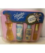 Vintage Heaven Sent Gift Set 2 Oz  Perfume &amp; Bath Powder Vintage - £39.24 GBP