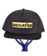 KOMAT&#39;SU Baseball Snapback Cap Black Hat - $9.70