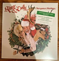 Kenny &amp; Dolly Once Upon A Christmas Vinyl LP Sleigh Ride, White Christmas - £39.52 GBP