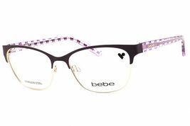 Bebe BB5196 500 Plum Eyeglasses New Authentic - $30.21
