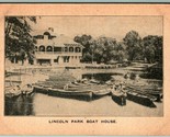 Lincoln Park Boat House Chicago Illinois IL 1909 DB Postcard I12 - $4.90