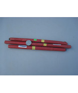 3 NOS Houston Cutting Tools 1/2&quot; High Speed HSS long shank black oxide d... - $33.18