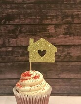 Housewarming cupcake toppers, housewarming toppers - $7.82