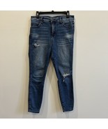 KUT FROM THE KLOTH High Rise Fab Ab Ankle Skinny &quot;Connie&quot; Blue Jeans Size 6 - $24.75