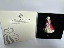 Royal Doulton M207 Rachel 2" Miniature Lady in Box EUC - $25.73