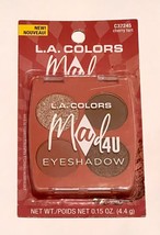 New Sealed  LA Colors 4 Color Mad For U Eyeshadow Palette Cherry Tart - $5.45