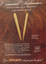 1944 Esquire Original Advertisement WWII Era EVERSHARP Pen Pencil PM Whiskey - £4.32 GBP