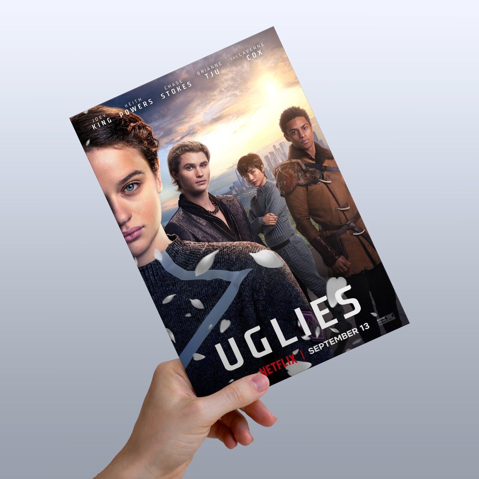 UGLIES movie poster Joey King 2024 Netflix Sci-fi Film Wall Art Room Decor Gift