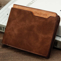 Vintage PU Leather Mens Luxury Wallet  Compact  Stylish - $27.00