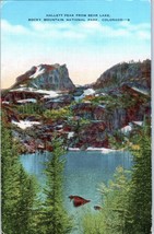 Hallett Peak from Bear Lake Rocky Mountain National Park Colorado Postcard - £5.51 GBP