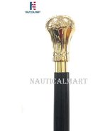NauticalMart Replica of Bat Masterson Brass Knob Handle Walking Cane - £110.76 GBP