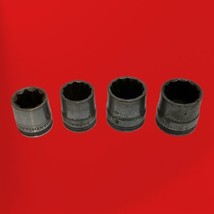 4 Craftsman Socket BE Series 1/2 Drive 3/4&quot; 8Pt &amp; 1-1/16&quot;, 1&quot;, 7/8&quot; 12Pt - £22.15 GBP