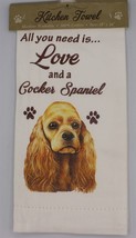 Kitchen Tea Towel - Dog - Cocker Spaniel - £12.69 GBP