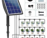 Irrigation System Solar Automatic Drip Irrigation Kit for Potted Plants ... - $87.47
