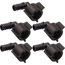 SharkBite 1/2 x 1/2 Inch FNPT Poly Crimp Elbow Adapter, Pack of 5, PEX P... - $20.78