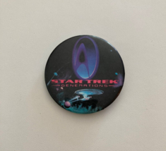 Star Trek Generations Button Pin - $15.00